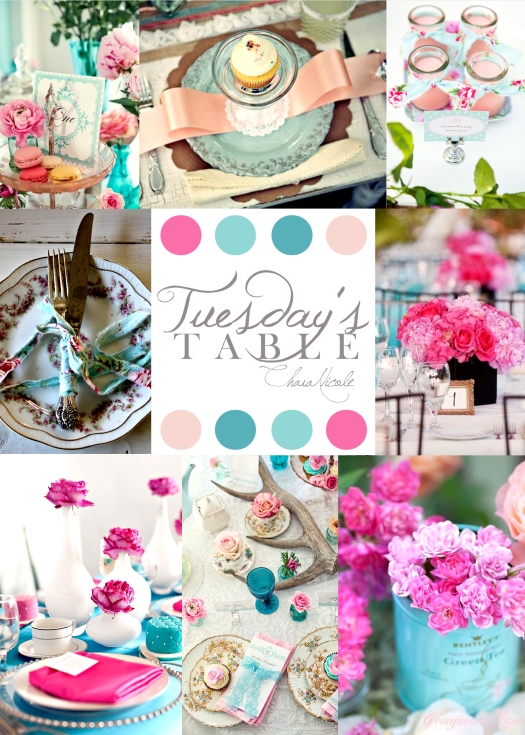 TuesdaysTable PinkBlue